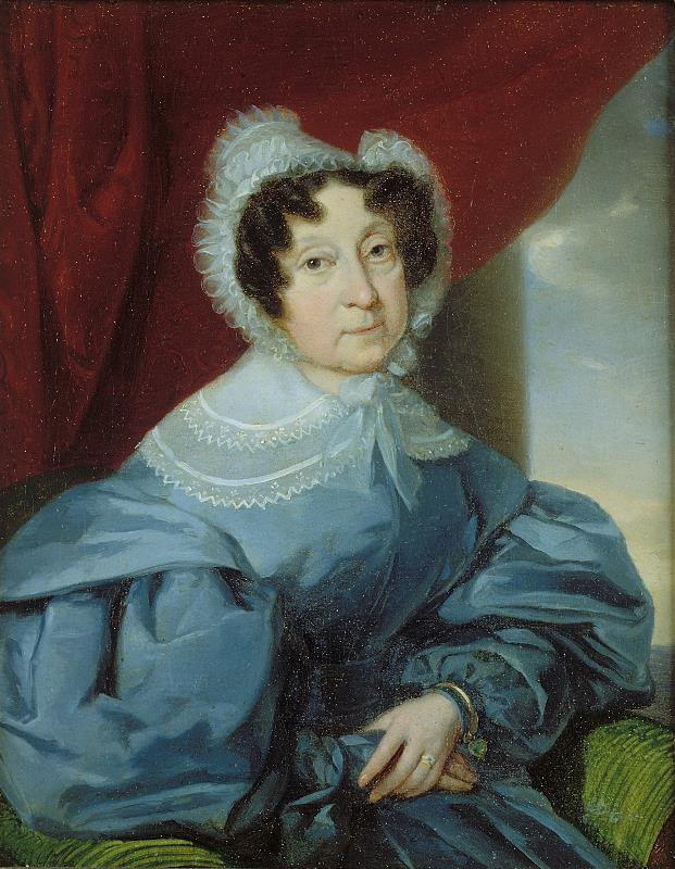 Alexander (Alex) Clarot - Podobizna hraběnky Christiny Žerotínové, roz. Skrbenské z hříště (1778-1854)