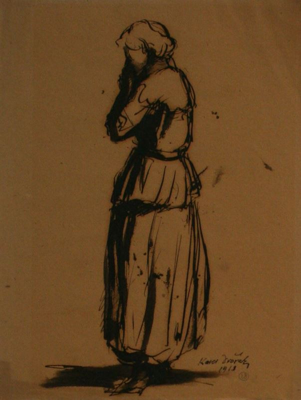 Karel Dvořák/1893 - Plačící děvče