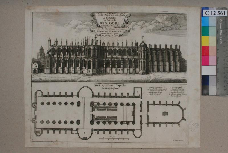 Václav (Wenceslaus) Hollar - Capellae  Regiae  ae  Collegiatae …