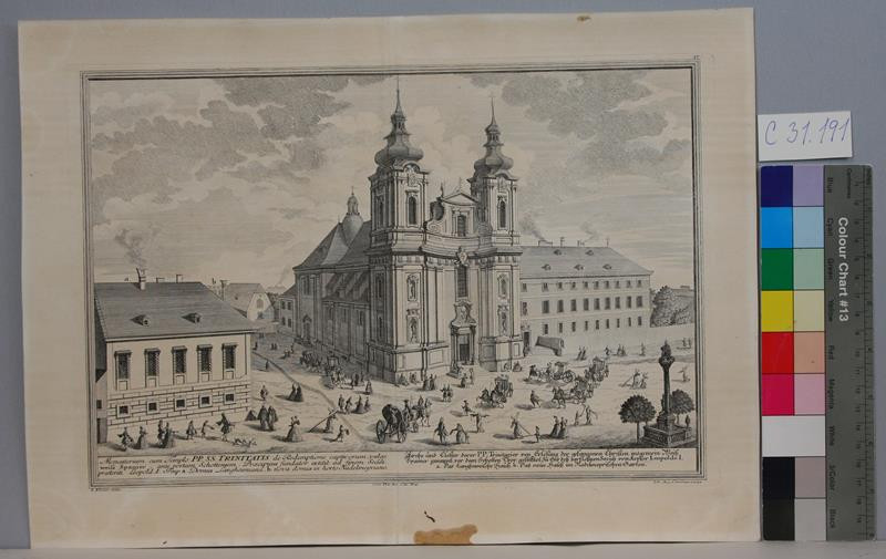 Johann August Corvinus - Kirche und Sloster derer P.P.Trinitaurer ...