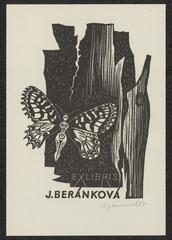 Dušan Janoušek - Ex Libris J Beránková