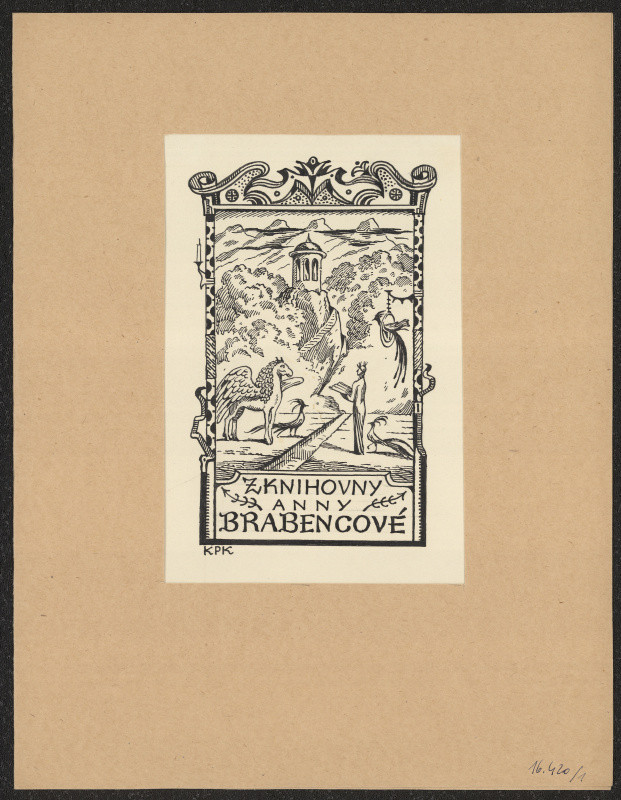 Jan Konůpek - exlibris