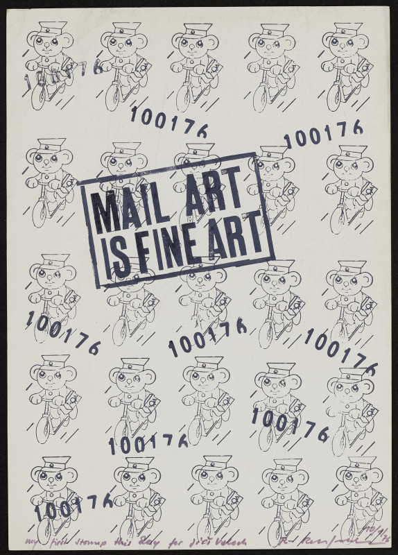 Robert Rehfeldt - Mail Art is Fine Art