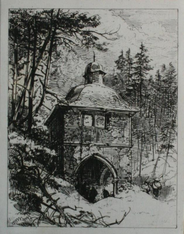 Caspar Johann Nepomuk Scheuren - Kaple v horách