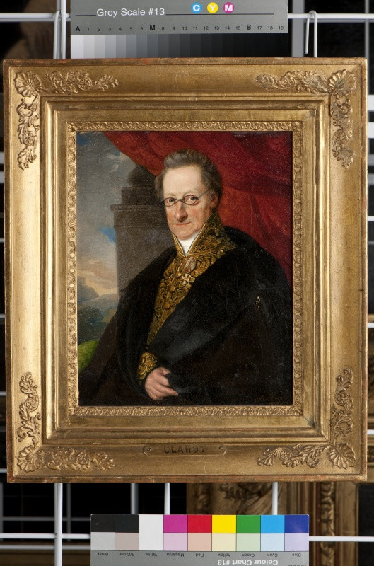 Alexander (Alex) Clarot - Podobizna hraběte Františka Josefa Žerotína, sv. pána von Lilgenau (1772 - 1845)