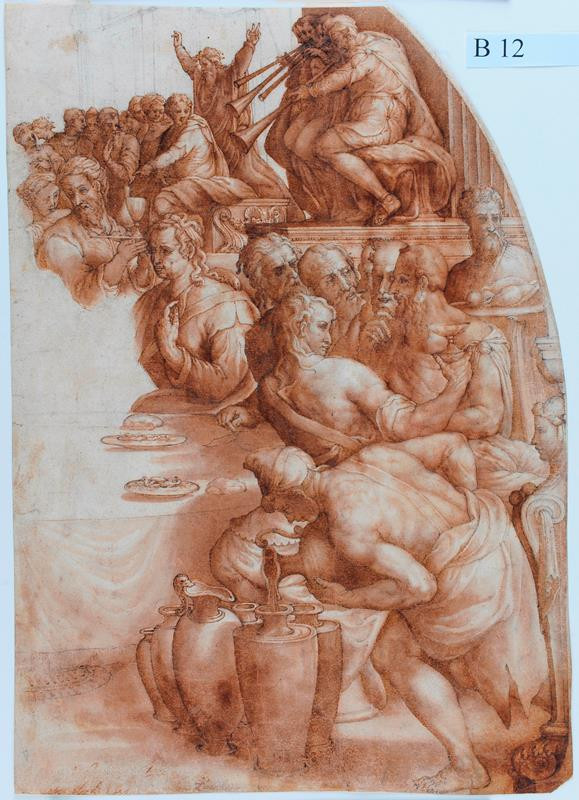 Francesco de Rossi zv. Salviati - podle - Svatba v Kani Galilejské