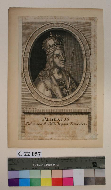 Antonín Birckhart - Albertus  Bohemorum  Rex  XII.