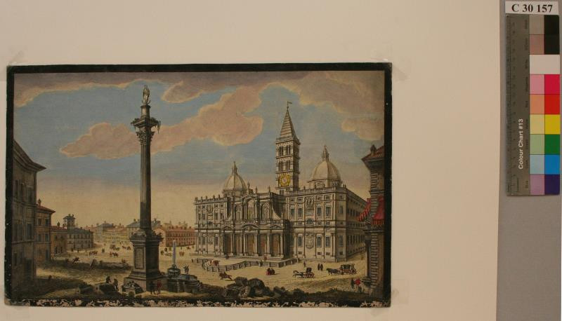 Thomas Bowles - Chrám Santa Maria Maggiore v Římě