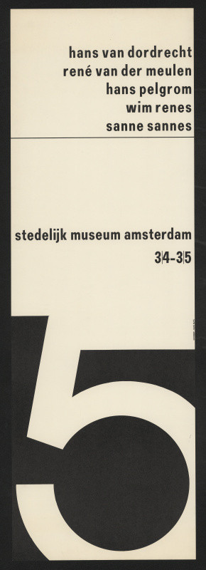 Wim (Willm Hendrick) Crouwel - Stedelijk Museum Amsterdam