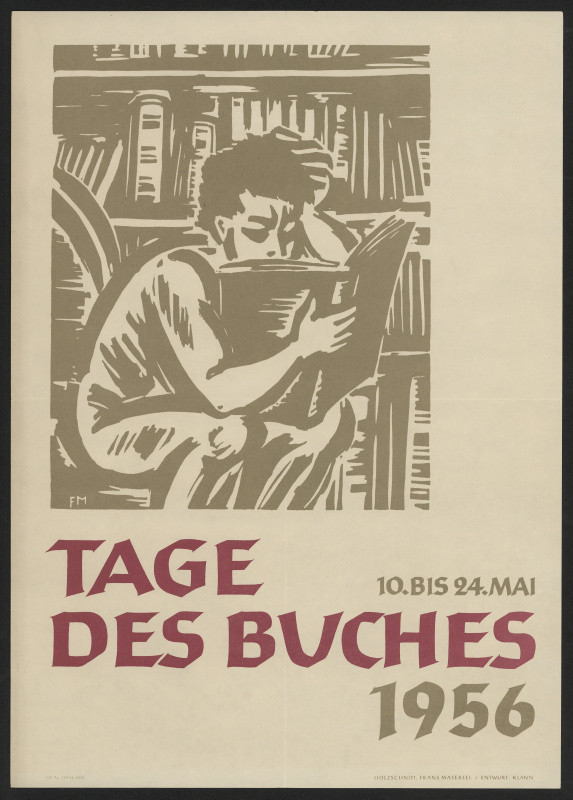 Frans Masereel - Tage des Bucher 10. bis 24. Mai 1956