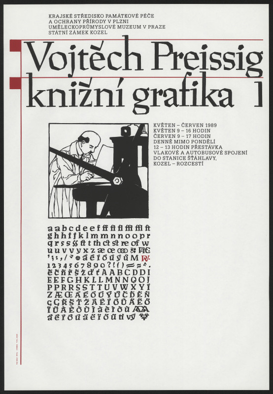 Milan (Mejla) Jaroš - Vojtěch Preissig, Knižní grafika, KSPPOP Plzeň 1898