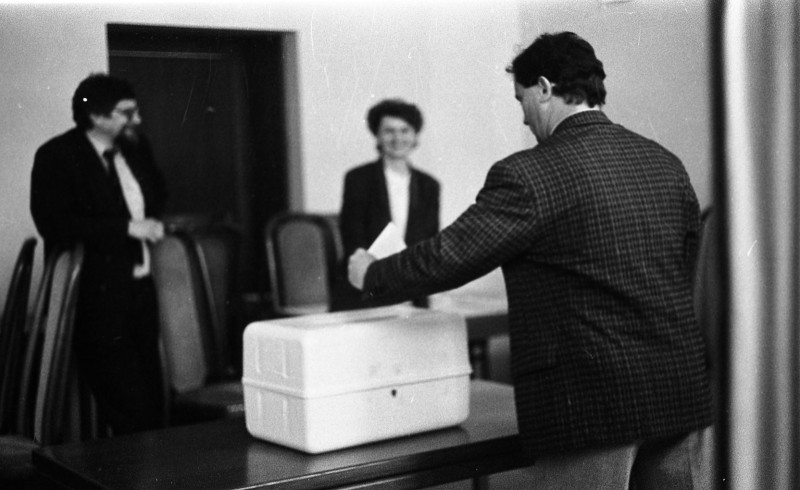 Dagmar Hochová - Volba zástupců do Fondu národního majetku v České národní radě, léto 1991