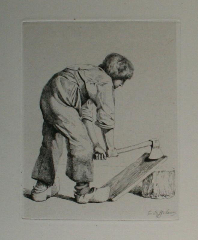 Cornelis Steffelaer - grafika - figura