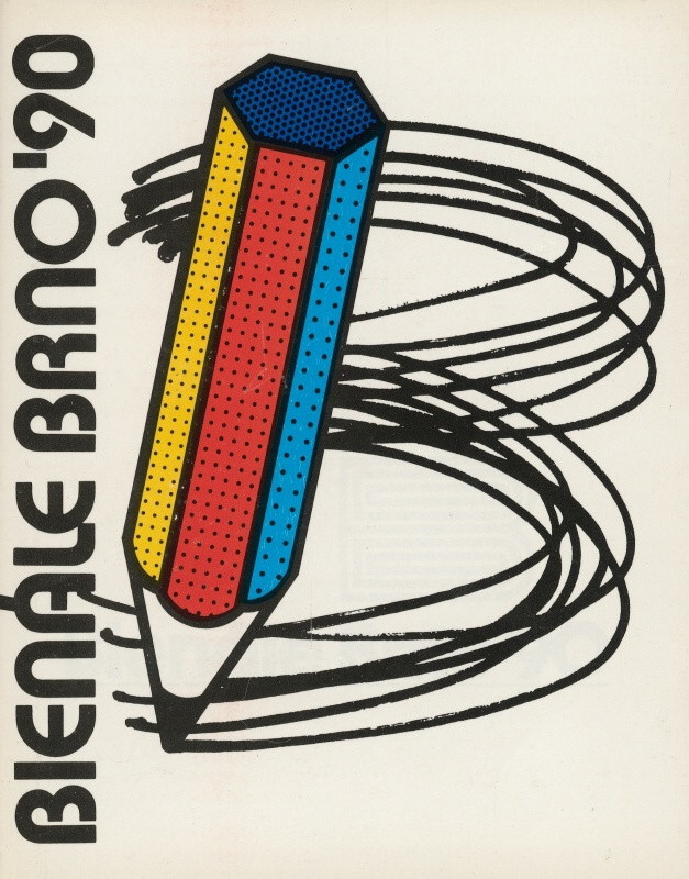 Jan Rajlich ml. - XIV. Bienále užité grafiky Brno 1990