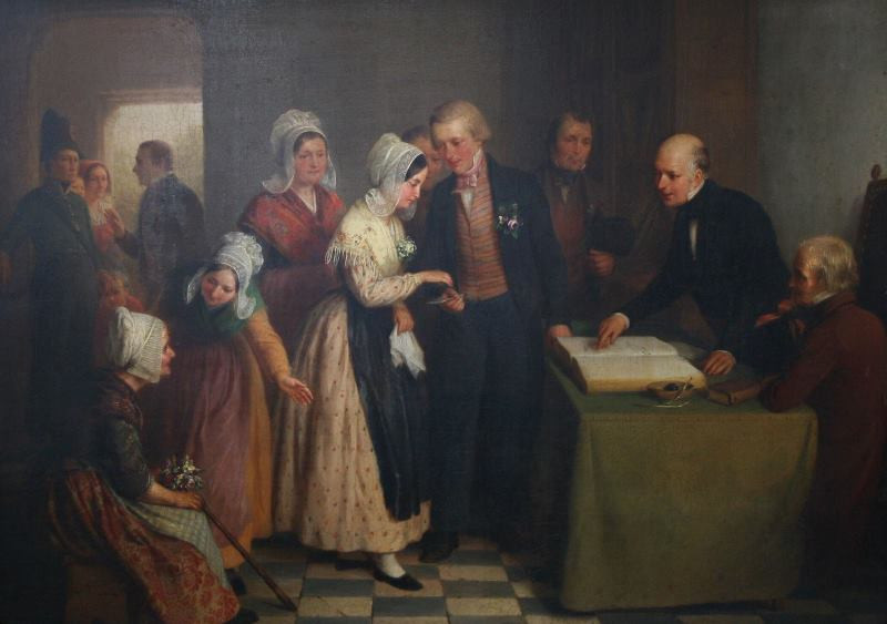 François Antonie de Bruycker - Venkovská svatba