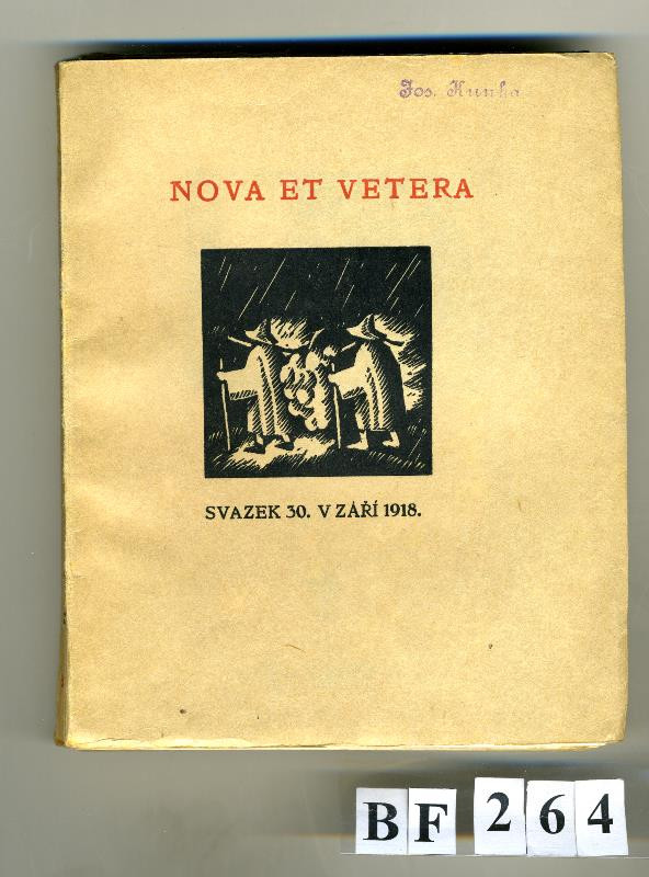 František J. Trnka, František Obzina, neurčený autor, Otto Albert Tichý - Nova et vetera, svazek 30.