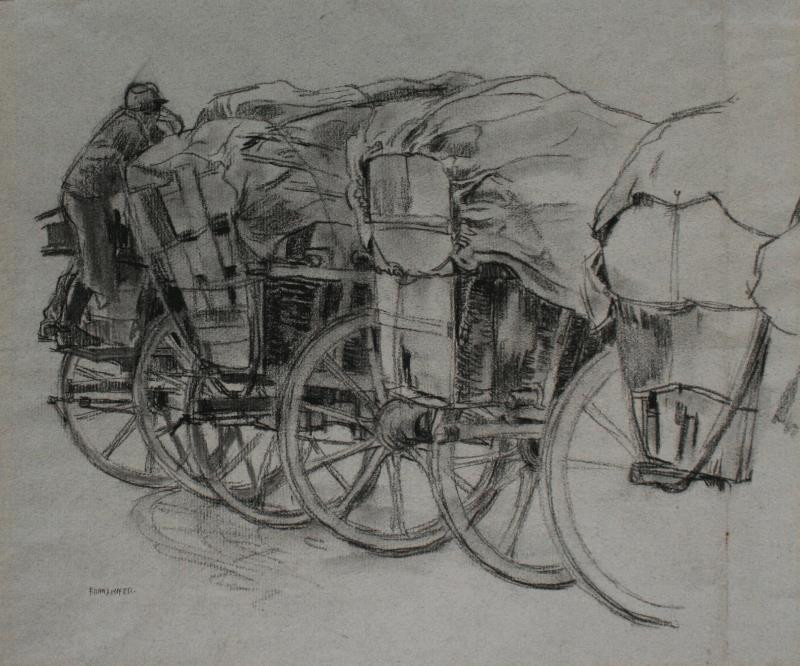 Franz Hofer - Čtyři vozy s nákladem