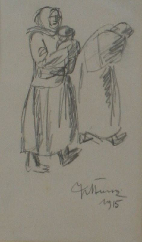 Jan Štursa - Dvě ženy s dítětem
