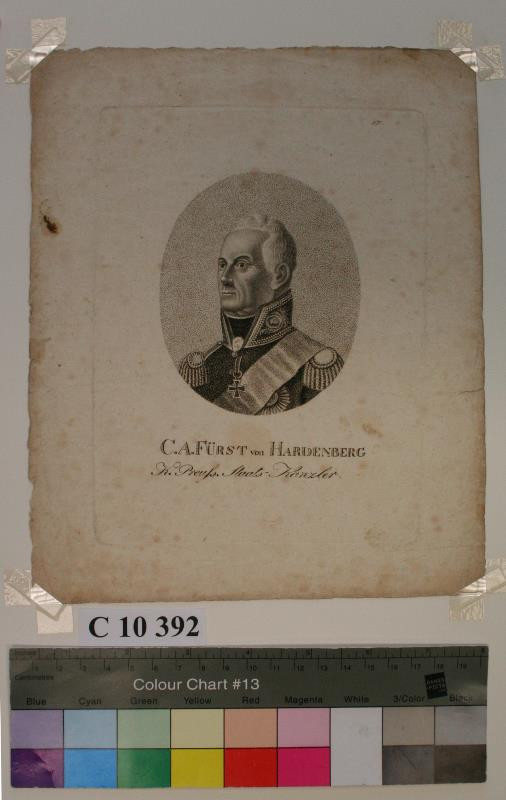 Peter Bohmann (?) - C.  A.  Fürst  von  Hardenberg