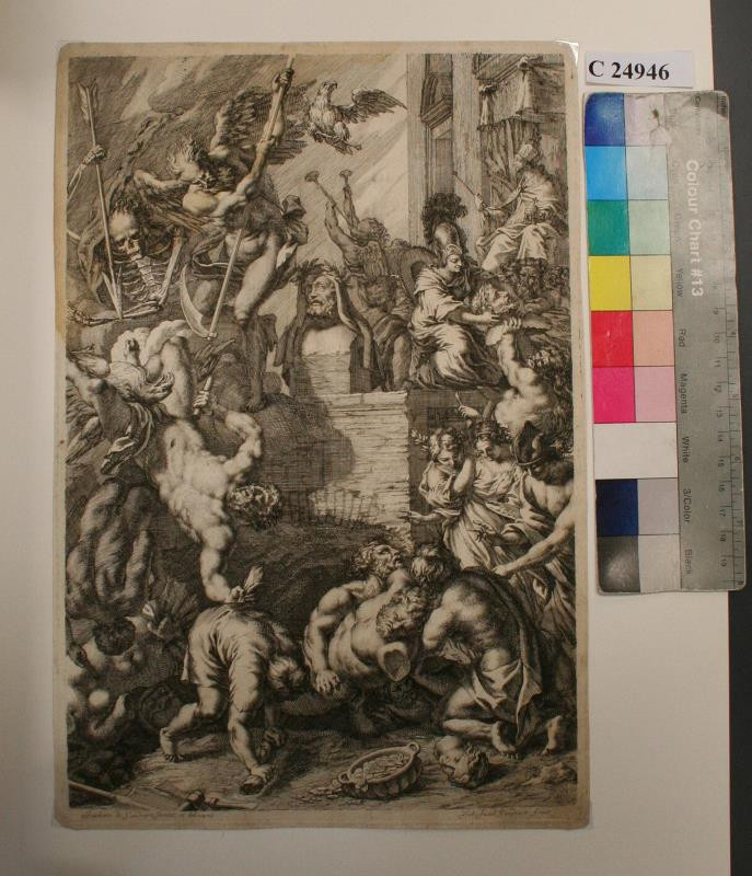 Johann Jakob von Sandrart - Čas a smrt svrhují Jupitera