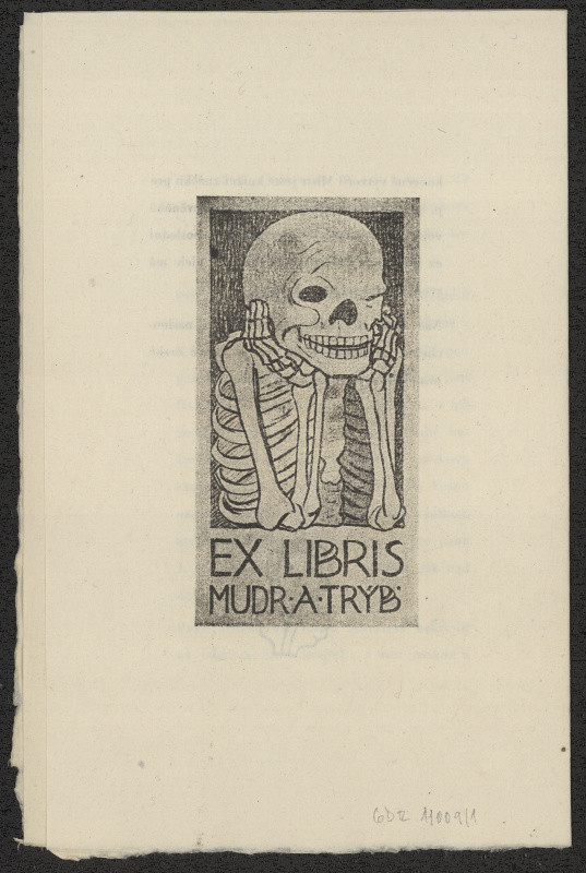 Josef Lada - Ex libris MUDr. A. Trýb. in Knižní značky národního umělce Josefa Lady. (Praha. 1949)