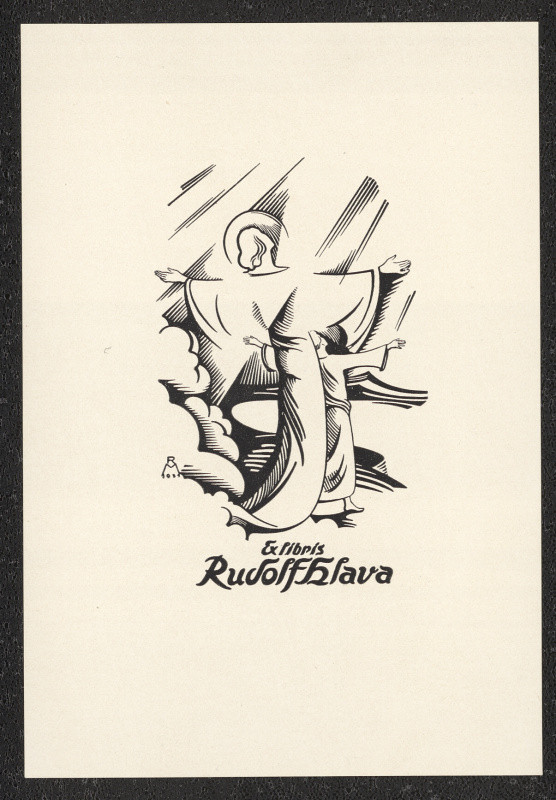 Rudolf Michalik - Ex libris Rudolf Hlava