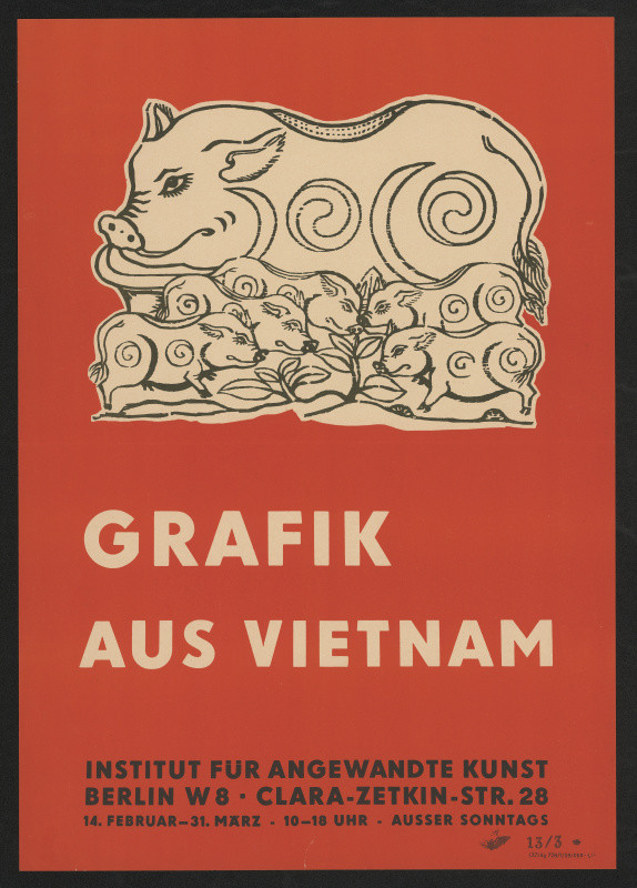 neznámý - Grafik aus Vietnam, Institut für Angewandte Kunst, Berlin W 8