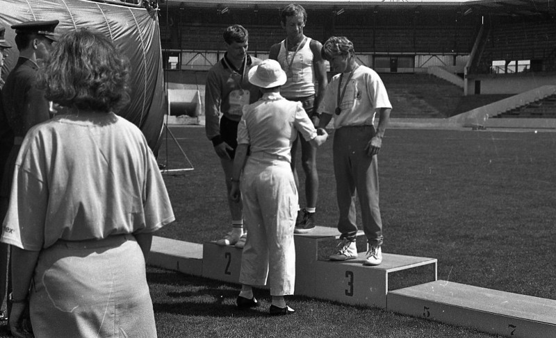 Dagmar Hochová - Speciální olympiáda v Praze (Strahov, 1.-3. 7. 1991)