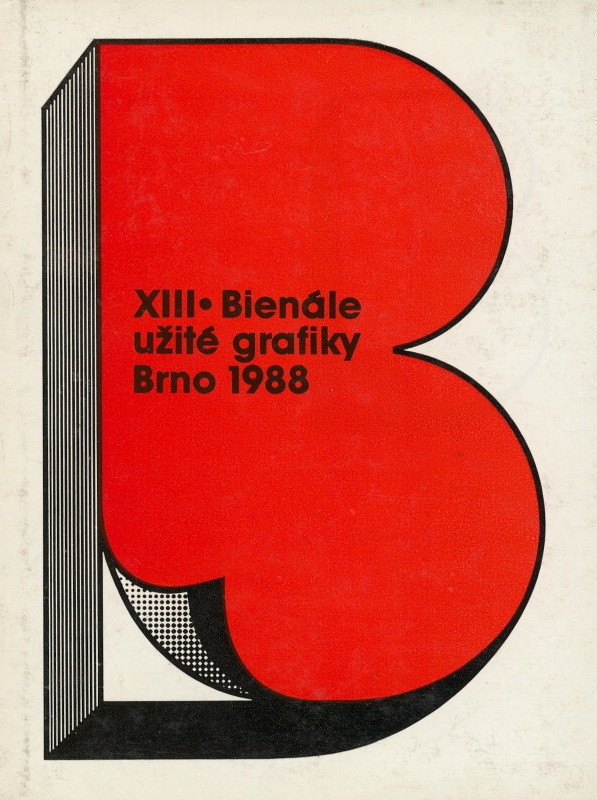 Jan Rajlich ml. - XIII. Bienále užité grafiky Brno 1988.