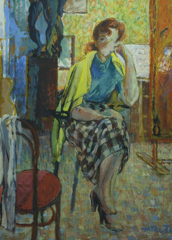 Bohumír Matal - Portrét - Žlutý ateliér