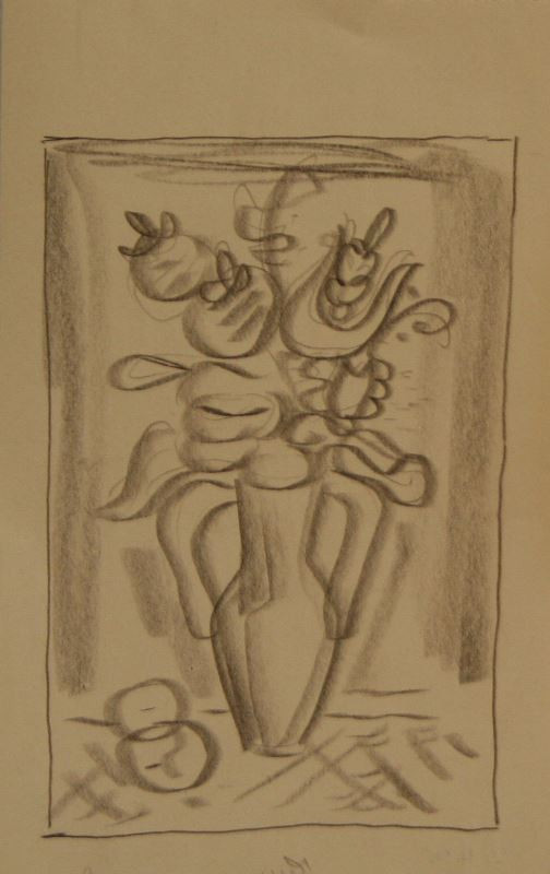Mikuláš Galanda - Zátiší s vázou