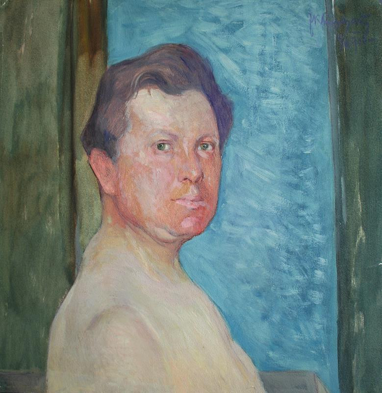 Josef (Karel) Linhart - Vlastní portrét