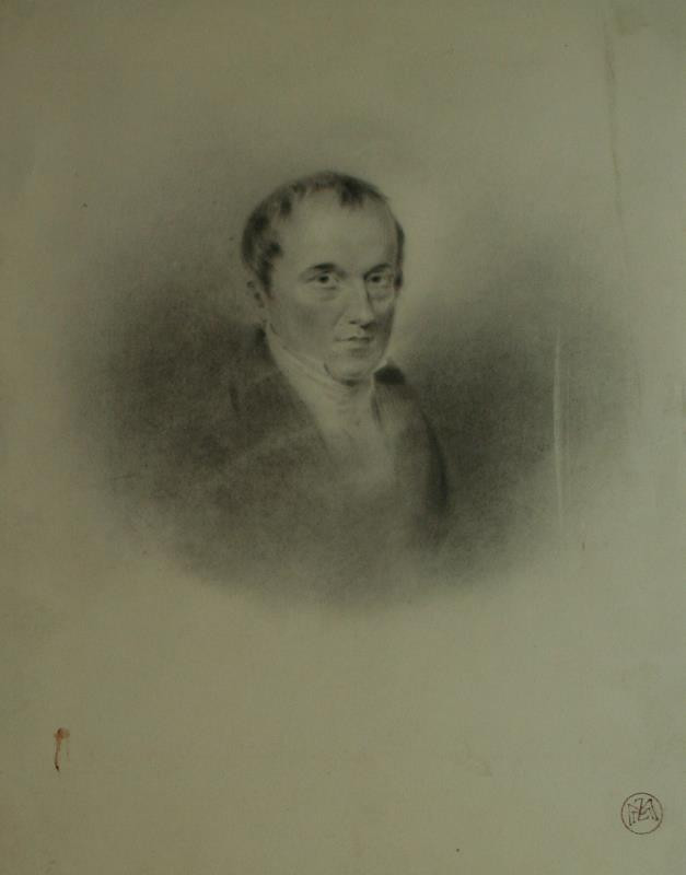 Josef Emanuel Teltscher - Portrét starého muže