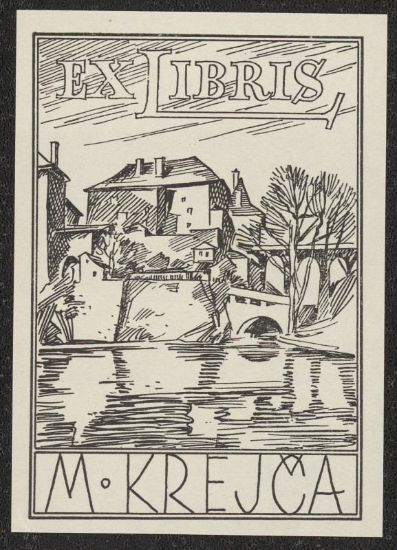 Bohuslav Coufal - Ex libris M. Krejča