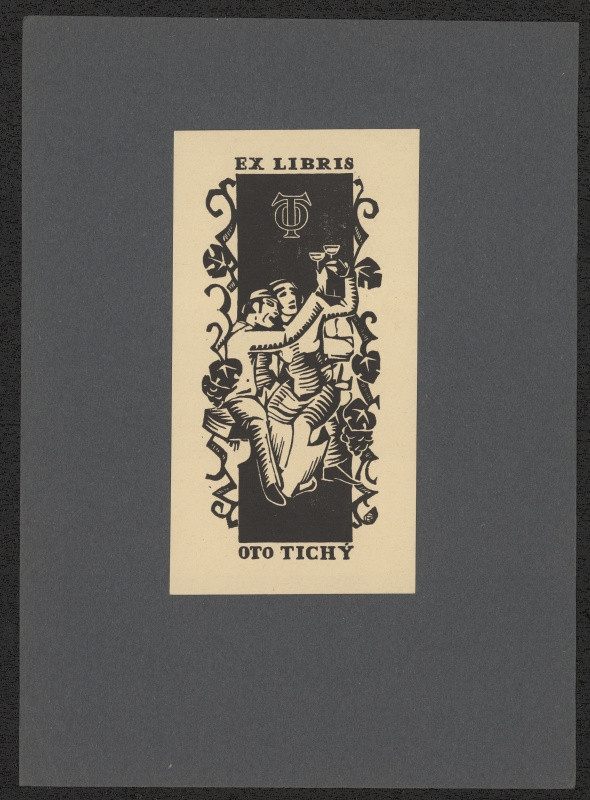 Jan Beránek - Exlibris Oto Tichý