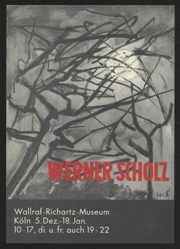 neznámý - Werner Scholz (obrazy). Wallraf - Richartz - Museum, Köln Deutz