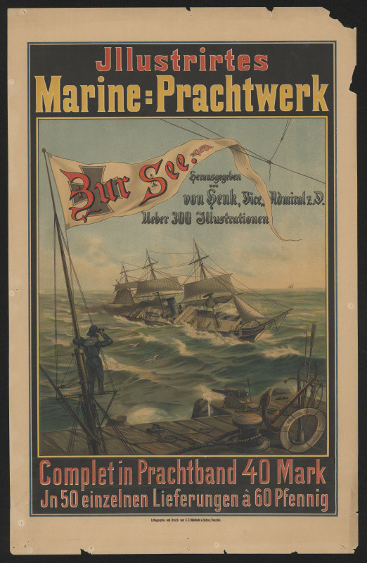 signatura K.M. - Illustriertes Marine-Prachtwerk zur See