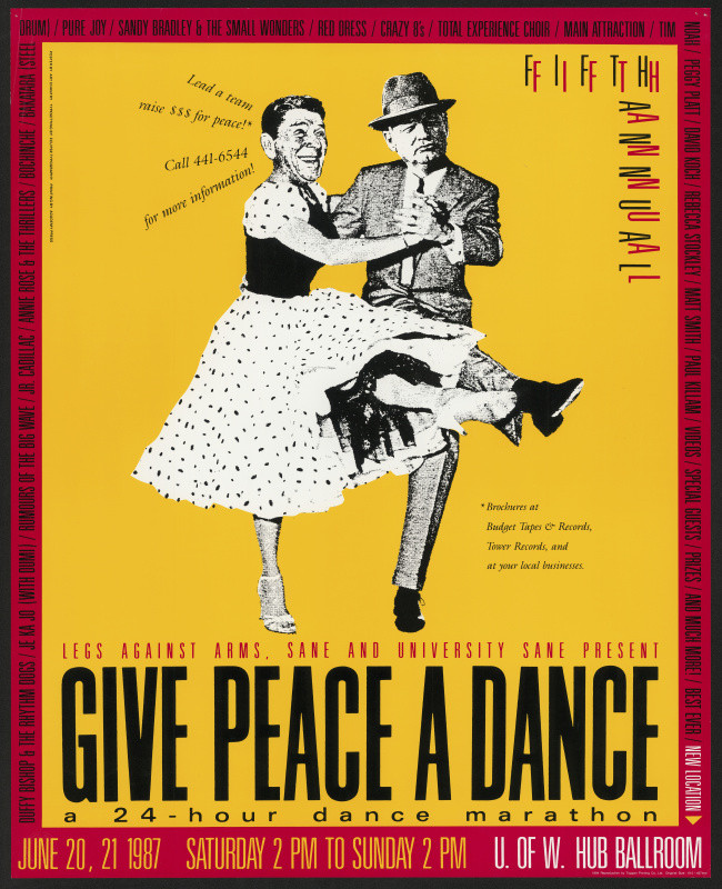 Art Chantry - Give Peace a Dance