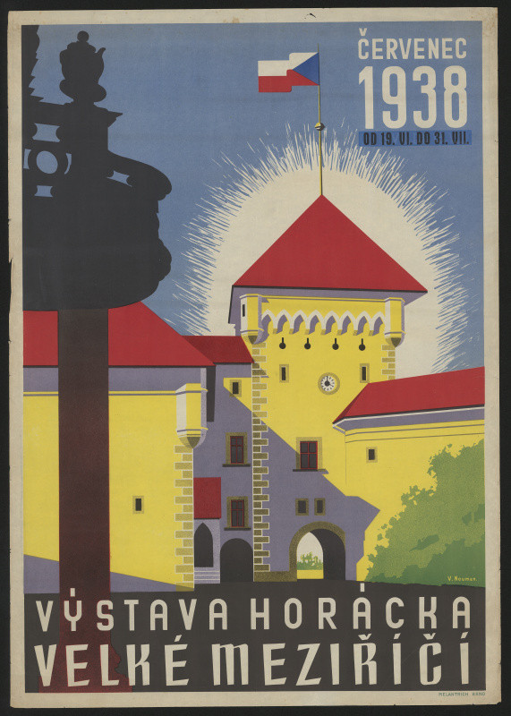 V. Neuman - Výstava Horácka, Velké Meziříčí 1938