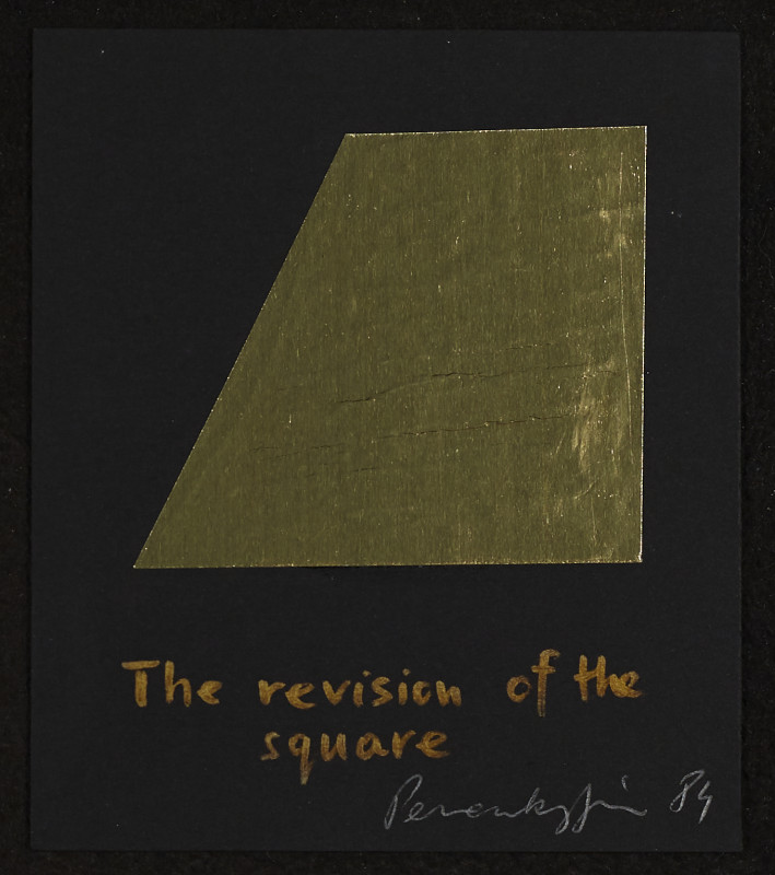 Géza Perneczky - The Revision of the Square