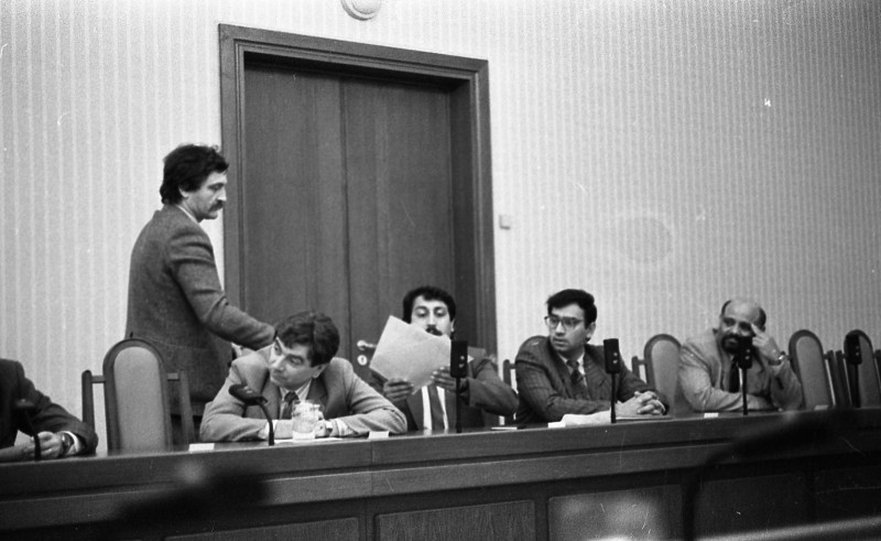Dagmar Hochová - Jednání poslaneckého klubu Občanské fórum-nezávislí v České národní radě, jaro 1991