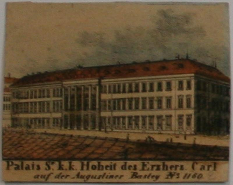 neurčený autor - Palais Sr. K. K. Hoheit des Erzherz. Carl
