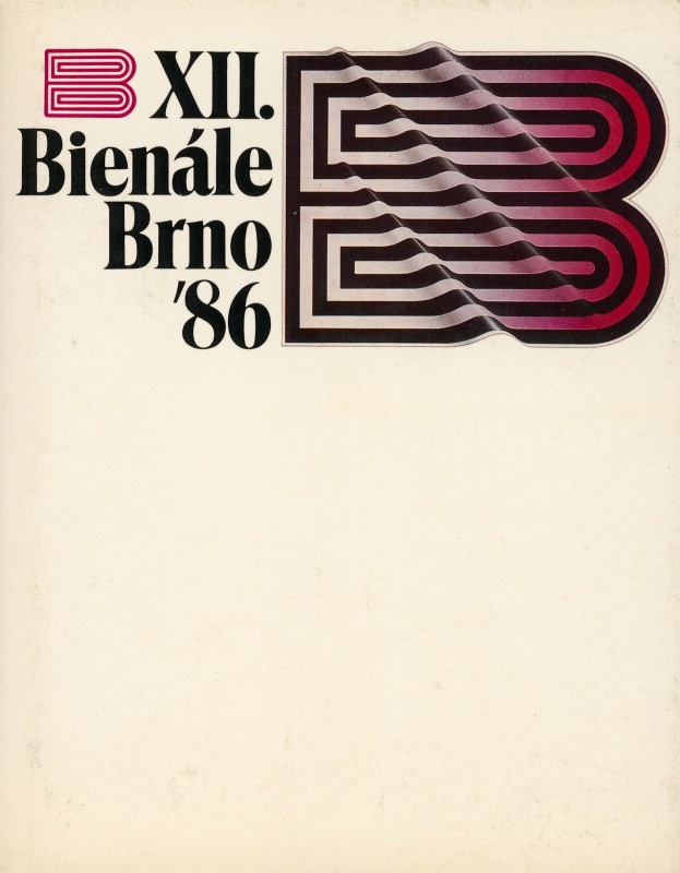 Jan Rajlich ml. - XII. Bienále užité grafiky Brno 1986. Mezinárodní výstava propagační grafiky a plakátu