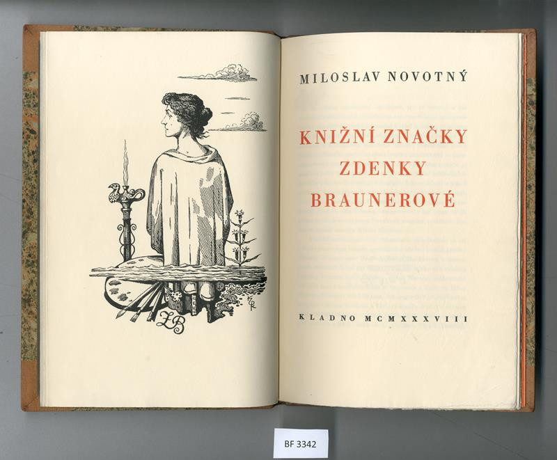 Miloslav Novotný (Jiří Hlídek), Jan Konůpek, Karel Janout, Kryl & Scotti, Jindřich Svoboda - Knižní značky Zdenky Braunerové