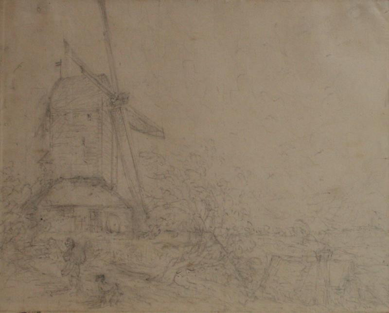 John Constable - Větrný mlýn