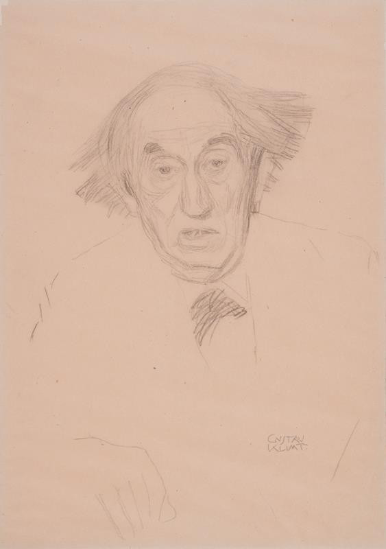 Gustav Klimt - Poprsí staršího muže
