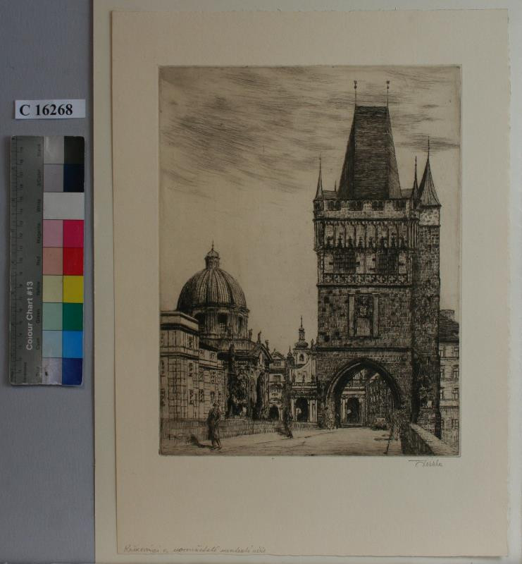 František Kobliha - Křižovníci a novoměstské mostecké věže
