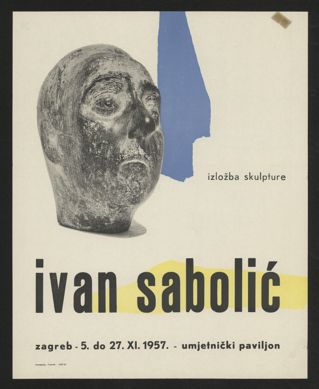neznámý - sochař Ivan Sabolič, Zagreb, Umjetnicki pavilon