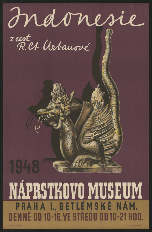 Urbanová (Růžena, Rossita Charlotta Milfaitová) - Indonesie. Z cest R.Ch. Urbanové 1948, Náprstkovo museum