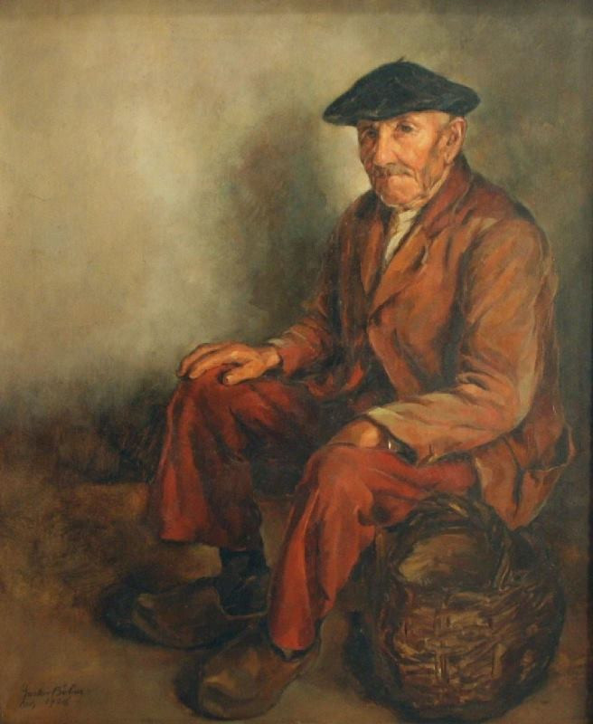 Gustav Böhm - Holandský sedlák